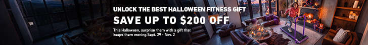 DeerRun Halloween — unlock the best fitness gift, save up to $200 off