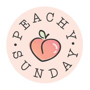 Peachy Sunday logo